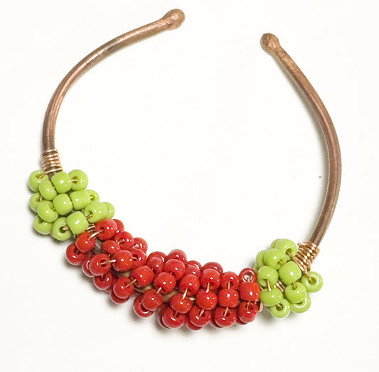 Copper Beaded Bracelet-4