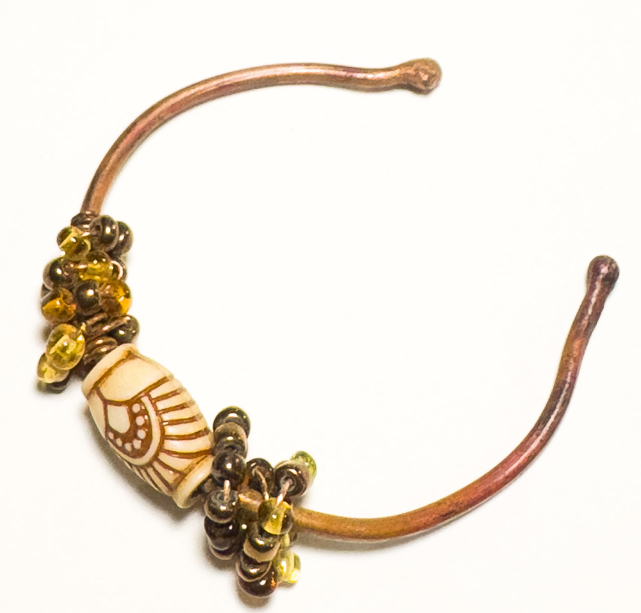 Copper Beaded Bracelet -7