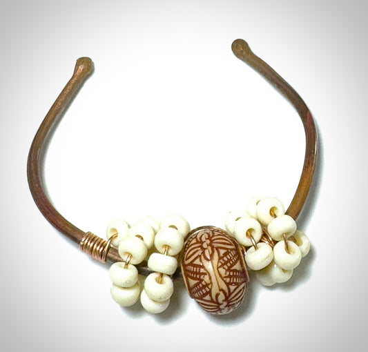 Copper Beaded Bracelet -1