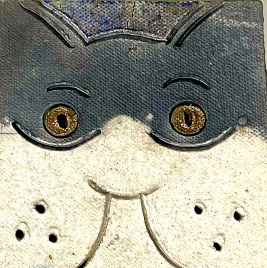 Raku Cat Tile-21