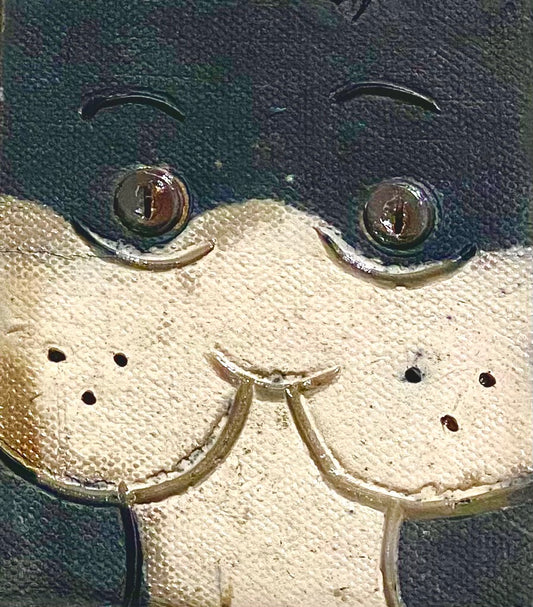 Raku Cat Tile-22