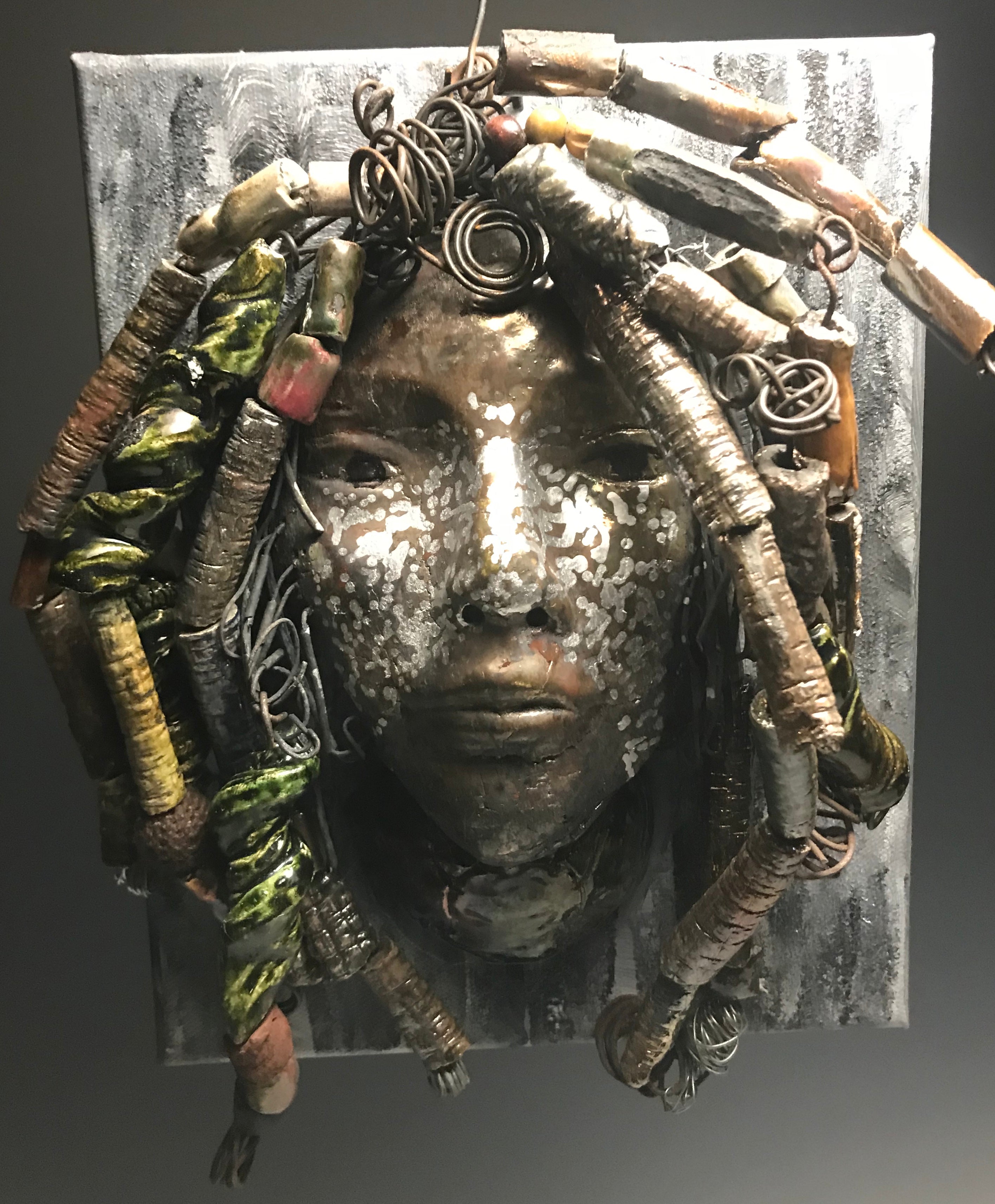 Mask (canvas mounted) – HerDew