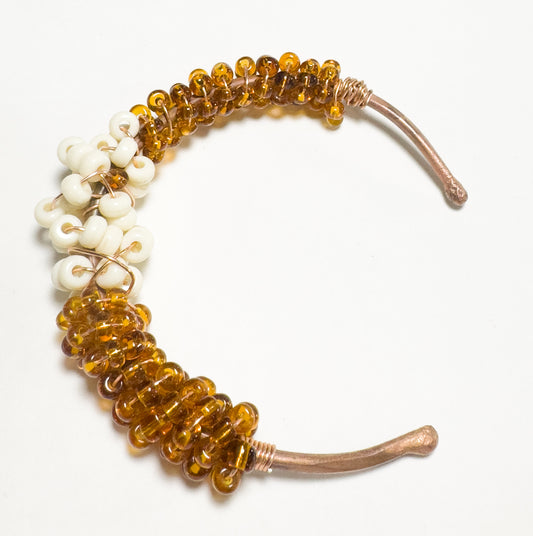 Copper Beaded Bracelet-2