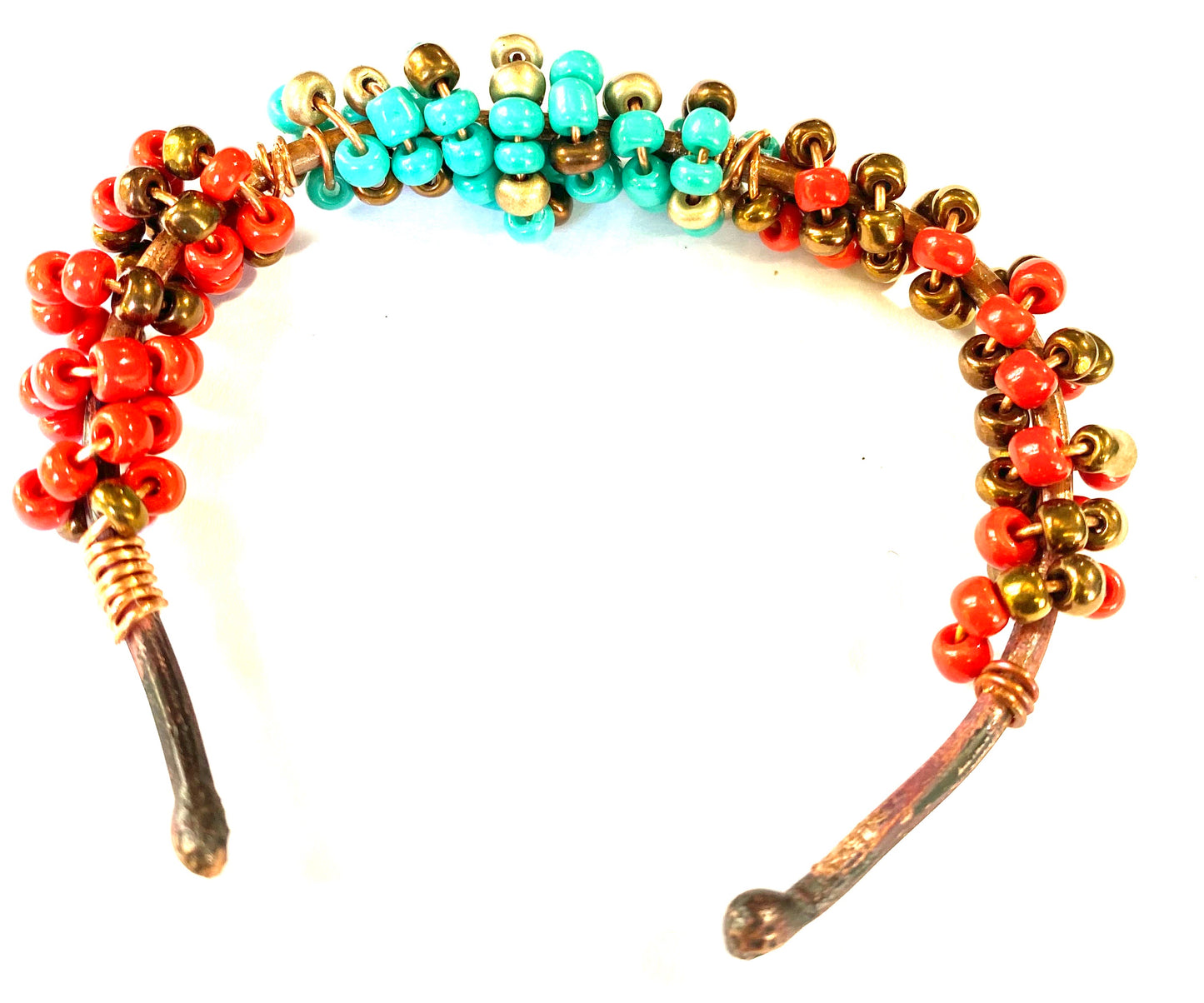 Copper Beaded Bracelet-17