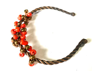 Copper Beaded Bracelet- 13