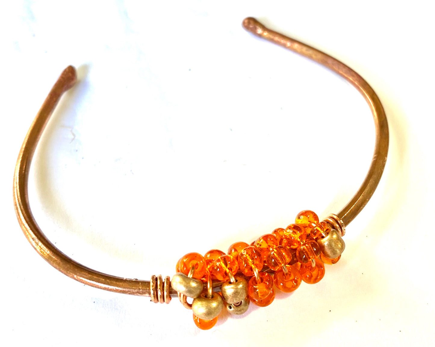 Copper Beaded Bracelet-20