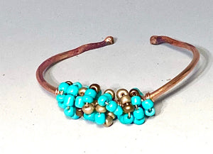 Copper Beaded Bracelet 4
